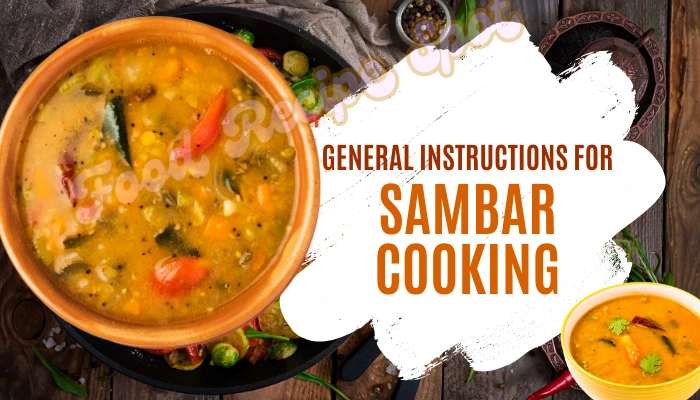 sambar cooking