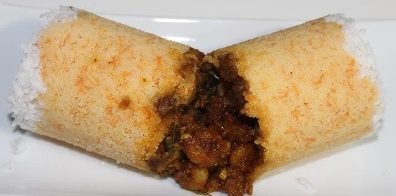 Shrimp Masala Puttu